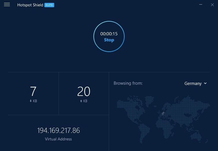 Hotspot Shield 9 ล่าสุด / 7.4 VPN Elite Pre-activated Full เข้าเว็บที่โดนบล็อค มุดไปต่างประเทศ ฟรี โปรแกรม