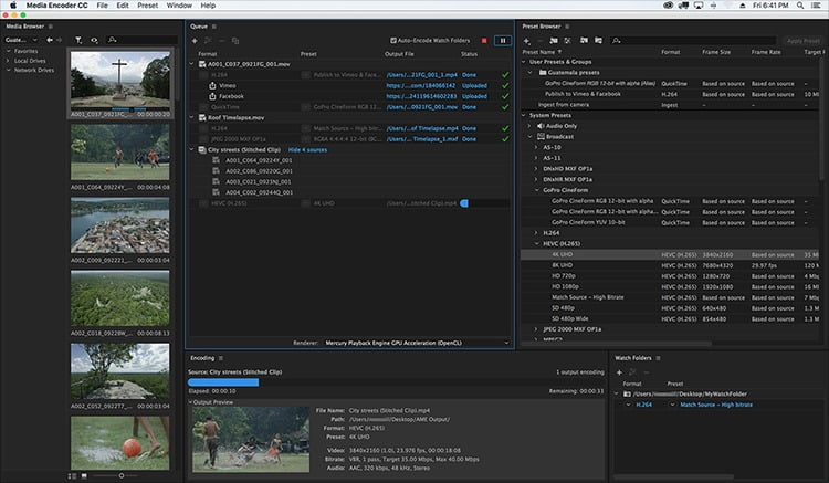 Adobe Media Encoder CC 2020 ล่าสุด ลงง่าย ไม่ต้องแคร็ก ฟรี โปรแกรม