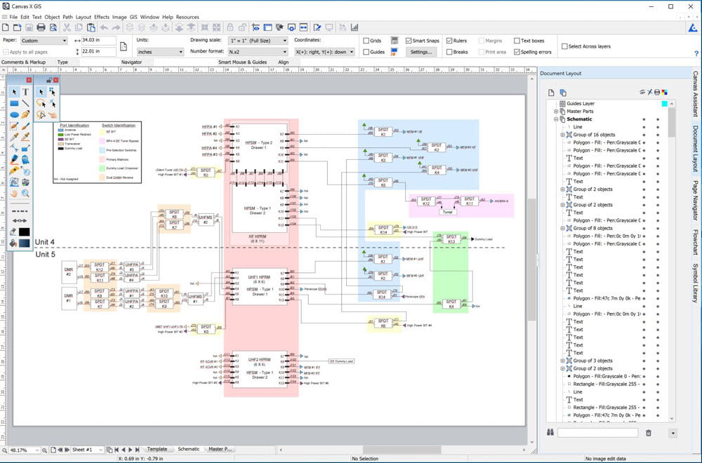 Canvas X GIS 2020 ล่าสุด Full ออกแบบกราฟิก CAD 2D ฟรี โปรแกรม