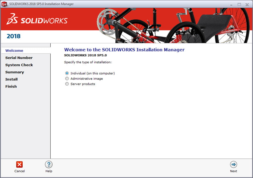 SOLIDWORKS 2018 SP5.0 Full โปรแกรมออกแบบ 3D CAD CAM