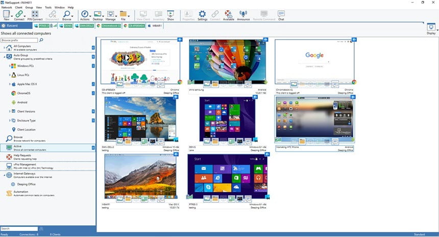 NetSupport Manager 14 ล่าสุด โปรแกรมจัดการระบบคอมพิวเตอร์