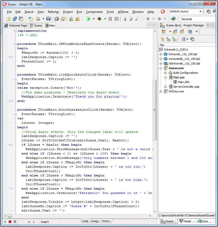 IntraWEB Ultimate 16 ล่าสุด โปรแกรมสร้างเว็บแอป ASP.NET RAD