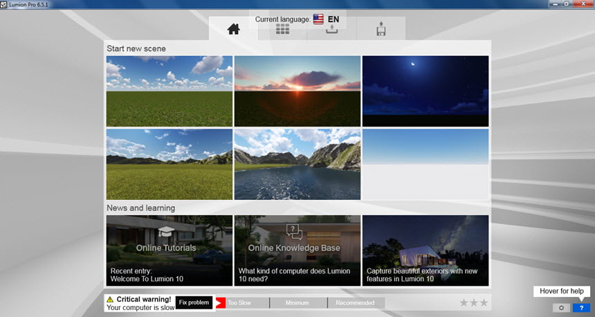 Lumion 6 ล่าสุด Pro (x64) โปรแกรมเรนเดอร์ จัดองค์ประกอบ 3D