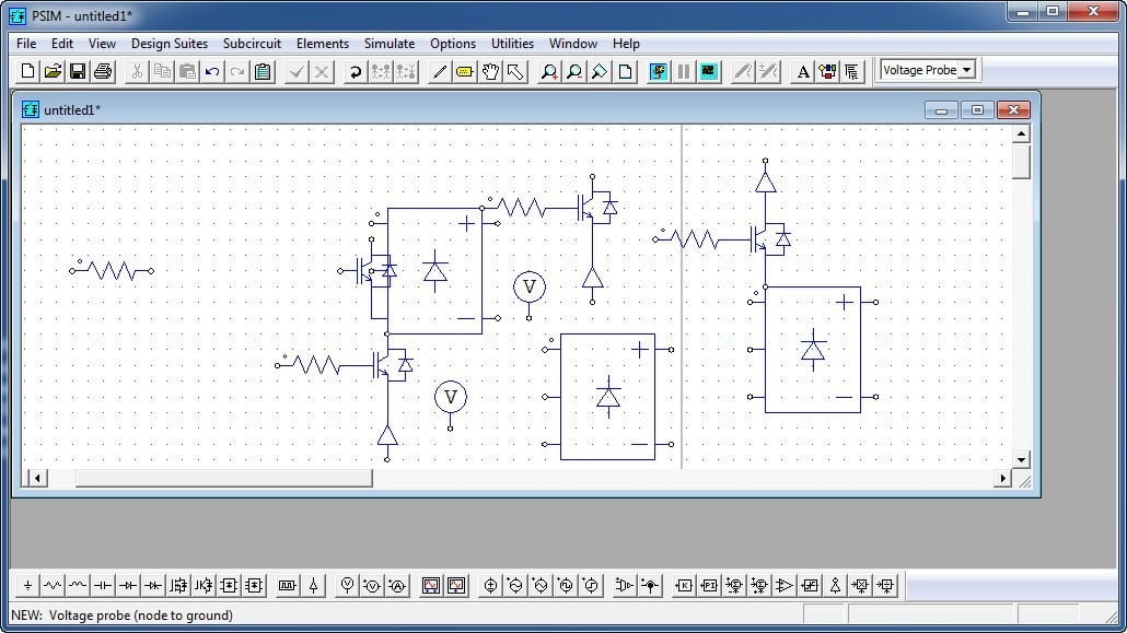 Powersim PSIM 9.0 Full (x86/x64) โปรแกรมออกแบบ จำลองวงจรไฟฟ้า ฟรี