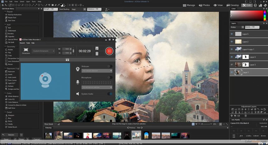 ACDSee Video Studio 4 ล่าสุด (x64) โปรแกรมตัดต่อวิดีโอ 4K ฟรี