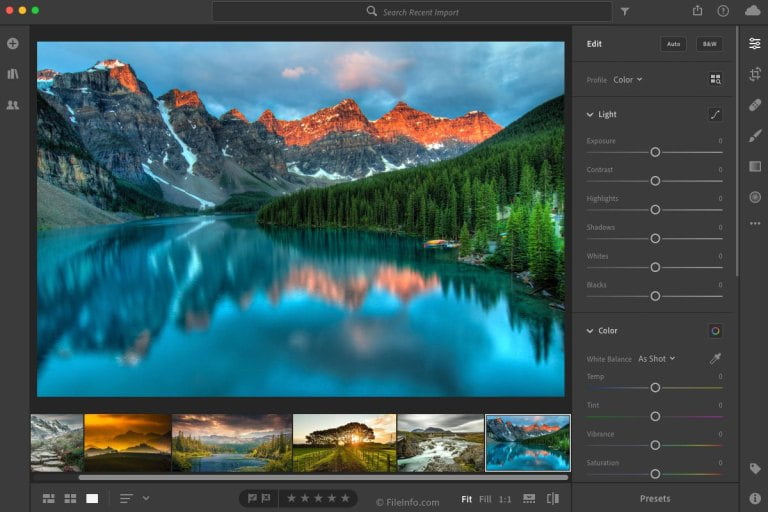 Adobe Lightroom Classic 2020 ล่าสุด macOS แต่งรูป ปรับโทนภาพ ฟรี โปรแกรม
