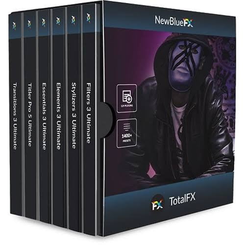 NewBlueFX TotalFX 7 ล่าสุด (x64) for Adobe ชุดปลั๊กอิน โปรแกรม ตัดต่อวิดีโอ ฟรี