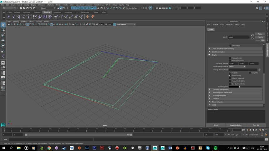 Autodesk Maya 2016 SP6 Full โปรแกรมสร้างอนิเมชั่น 3D