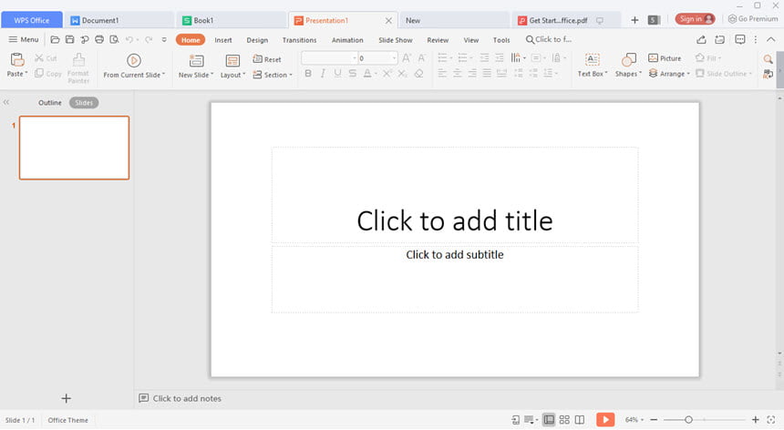 WPS Office 2019 ล่าสุด ชุดโปรแกรมสำนักงาน ฟรี โปรแกรม