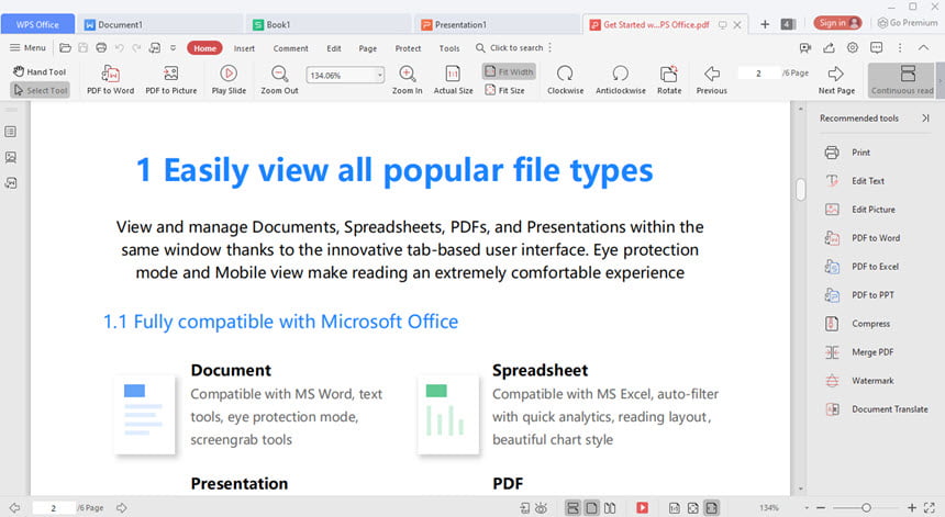 WPS Office 2019 ล่าสุด ชุดโปรแกรมสำนักงาน ฟรี โปรแกรม
