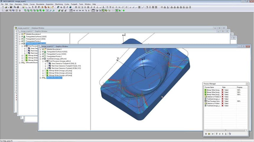 NCG Cam (x64) Full โปรแกรมออกแบบ 3D CAD CAM ฟรี ล่าสุด
