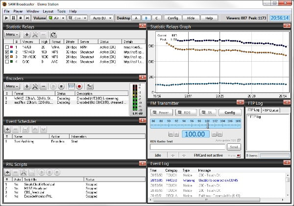 SAM Broadcaster PRO 2019.2 Full ทำสถานีวิทยุออนไลน์บน Windows โปรแกรม
