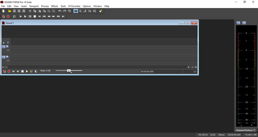 MAGIX SOUND FORGE Pro Suite 14 [FULL] โปรแกรมตัดต่อเสียง
