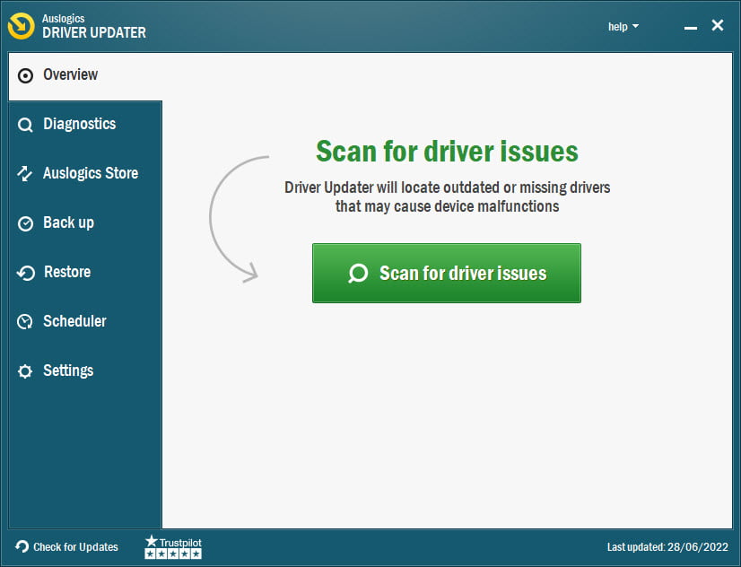Auslogics Driver Updater 2.1 โปรแกรมอัปเดทไดร์เวอร์อัตโนมัติ