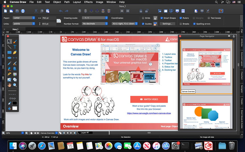 ACD Systems Canvas Draw 6 ล่าสุด macOS Full (macOS) โปรแกรมออกแบบกราฟิก สำหรับ macOS ฟรี