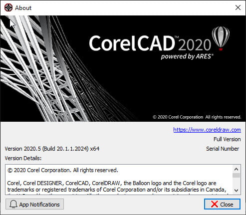 CorelCAD 2020 ล่าสุด.5 (Win/macOS) โปรแกรมเขียนแบบ CAD 2D / 3D ฟรี
