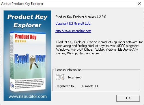 Product Key Explorer 4 ล่าสุด เช็ค Product Key ภายในเครื่อง โปรแกรม