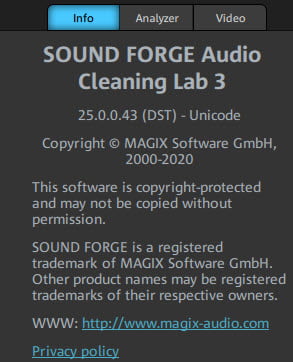 MAGIX SOUND FORGE Audio Cleaning Lab 4 ล่าสุด x64 โปรแกรม เพิ่มคุณภาพเสียง ฟรี