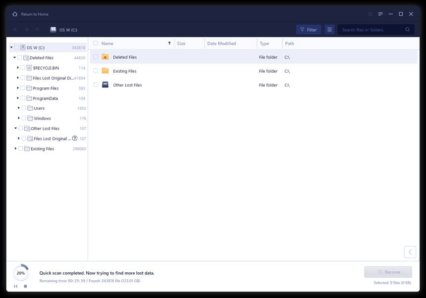 EaseUS Data Recovery Wizard 17 ล่าสุด พร้อม WinPE โปรแกรมกู้ข้อมูล