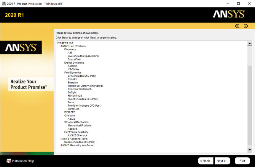 ANSYS Products 2020 พร้อม Doc Full โปรแกรมวิเคราะห์ด้านวิศวกรรม ฟรี