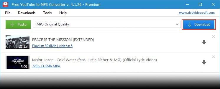 Free YouTube To MP3 Converter 4 ล่าสุด Premium Full โปรแกรมแปลง Youtube เป็น mp3 ฟรี