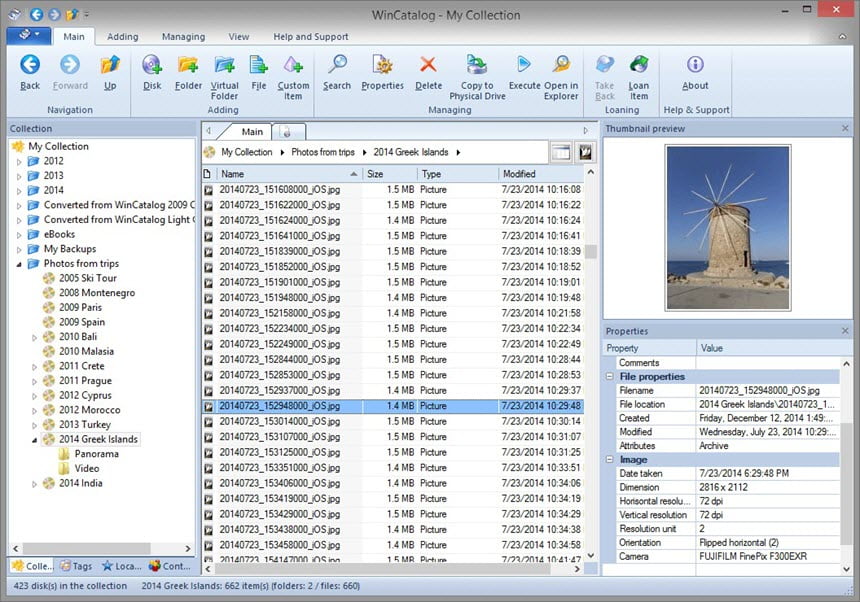 WinCatalog 2024 ล่าสุด โปรแกรมจัดระเบียบไฟล์ สร้าง Catalog