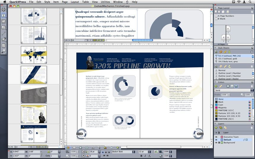 QuarkXPress 2019 ล่าสุด Full (Win/macOS) โปรแกรมออกแบบกราฟิกและสื่อสิ่งพิมพ์ ฟรี