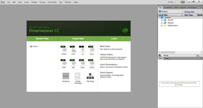 Adobe Dreamweaver CC 2015 ล่าสุด (32Bit/64Bit) Full ฟรี โปรแกรม