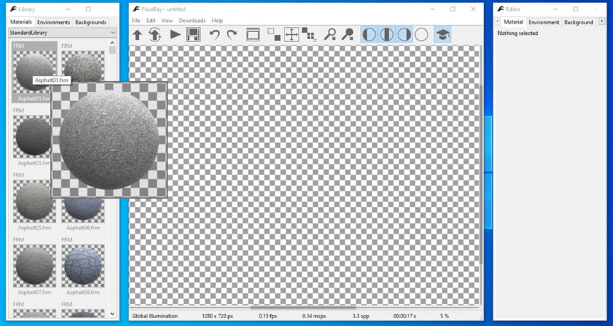 FluidRay 4 ล่าสุด โปรแกรมเรนเดอร์ 3D