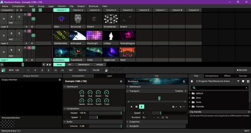 Resolume Arena 7 ล่าสุด โปรแกรม VJ และ Media Server ระดับโลก