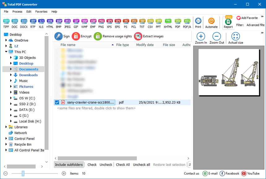 Coolutils Total PDF Converter 6 ล่าสุด โปรแกรมแปลงไฟล์ PDF เป็น Word, Excel และรูปภาพในพริบตา