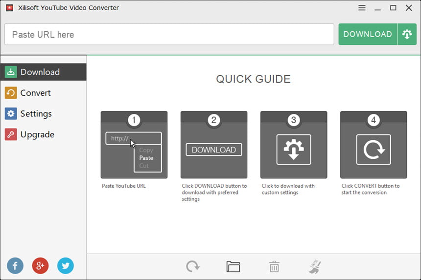 Xilisoft YouTube Video Converter 5 ล่าสุด โปรแกรมดาวน์โหลด Youtube