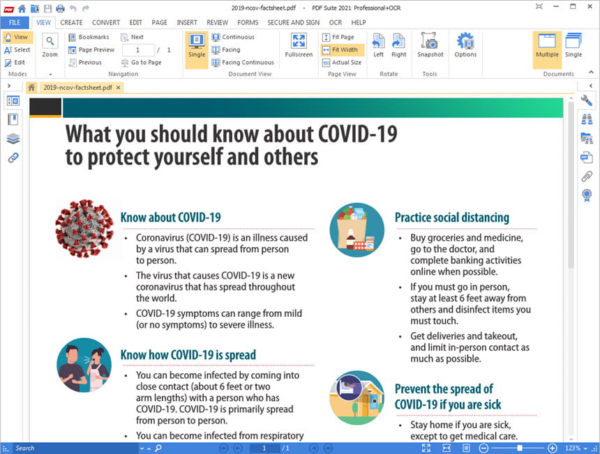 PDF Suite Pro+OCR 20 ล่าสุด โปรแกรมจัดการ PDF ครบวงจร