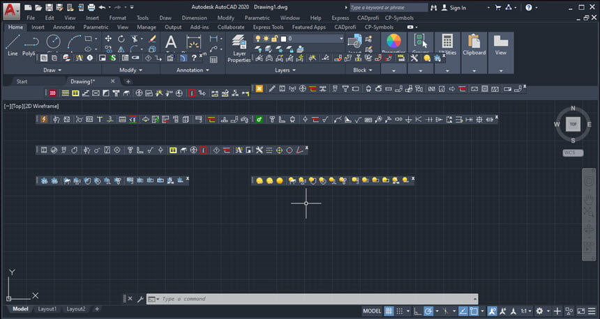 CADprofi 2020.15 (x64) ปลั๊กอินเสริม โปรแกรม CAD