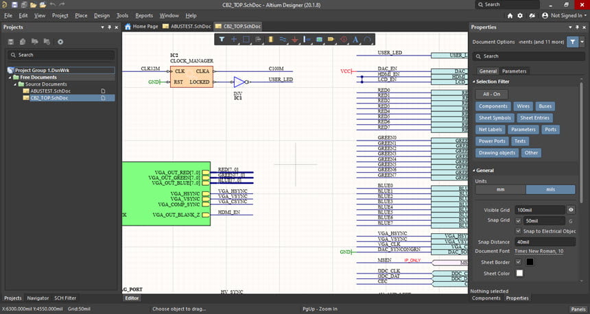 Altium Designer 20 ล่าสุด (x64) โปรแกรม ออกแบบ วงจรอิเล็กทรอนิกส์ ฟรี