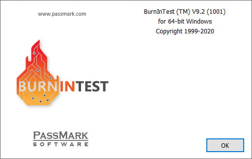 BurnInTest Professional 9.2 (x64) โปรแกรม ทดสอบประสิทธิภาพฮาร์ดแวร์ ฟรี