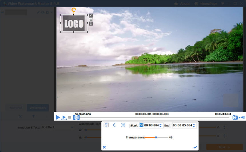 GiliSoft Video Watermark Master 9.2 โปรแกรมเพิ่ม / ลบลายน้ำวิดีโอ