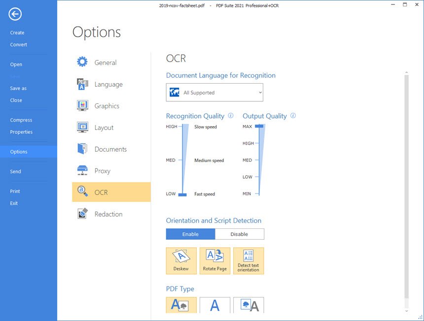 PDF Suite Pro+OCR 20 ล่าสุด โปรแกรมจัดการ PDF ครบวงจร