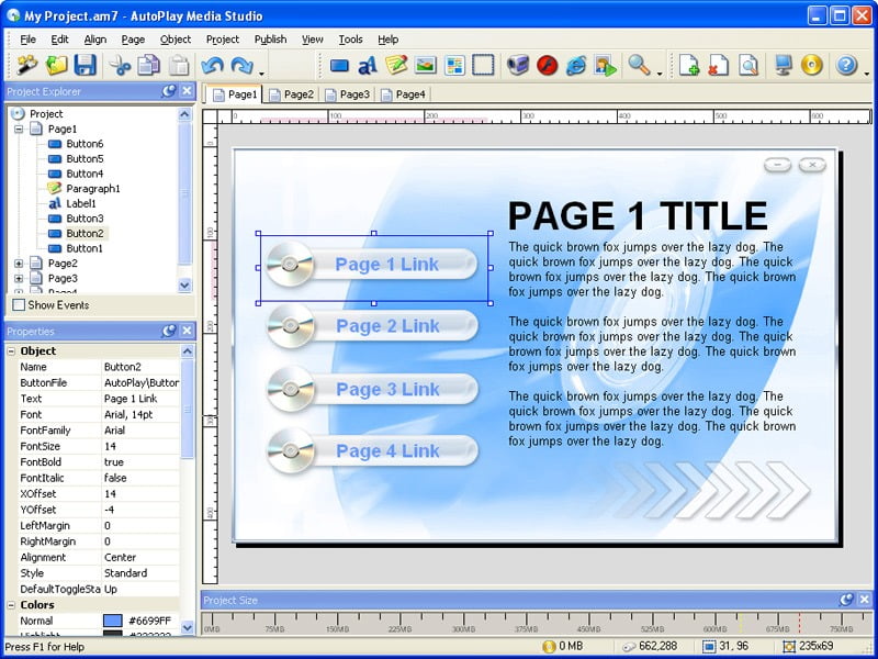 AutoPlay Media Studio 8 ล่าสุด Retail พร้อม Plugins Bundle Portable โปรแกรมสร้าง Autorun Menu