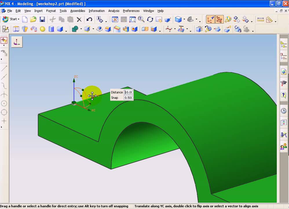 UGS NX 4 (Unigraphics) (x64) Full โปรแกรมออกแบบ วิเคราะห์ CAD/CAE/CAM ฟรี