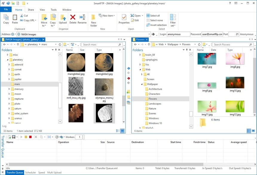 SmartFTP Enterprise 9.0 Full โปรแกรม FTP Client ฟรี