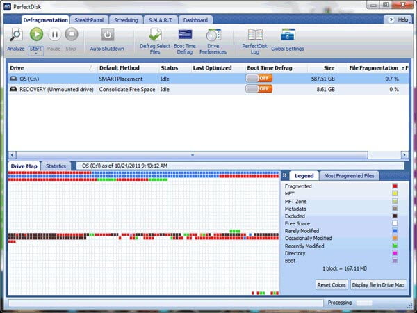 Raxco PerfectDisk Pro Business 14.0 Full โปรแกรมจัดเรียงข้อมูล HDD/SSD ฟรี