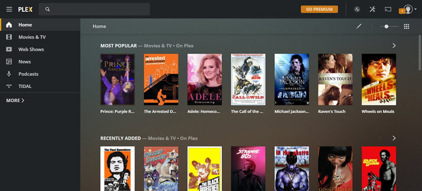 Plex Media Server 1 ล่าสุด โปรแกรมสตรีมมิ่งวิดีโอ ทำ Media Server ฟรี