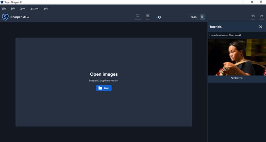 Topaz Sharpen AI 4 ล่าสุด (64Bit) โปรแกรมปรับความคมชัด รูปภาพ ด้วย AI ฟรี
