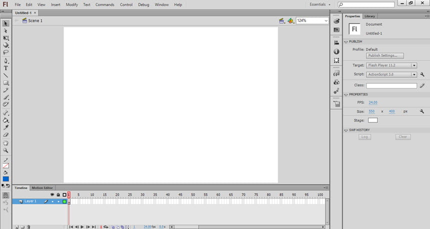 Adobe Flash Pro CS6 พร้อมวิธีติดตั้ง โปรแกรมสร้างอนิเมชั่น ล่าสุด