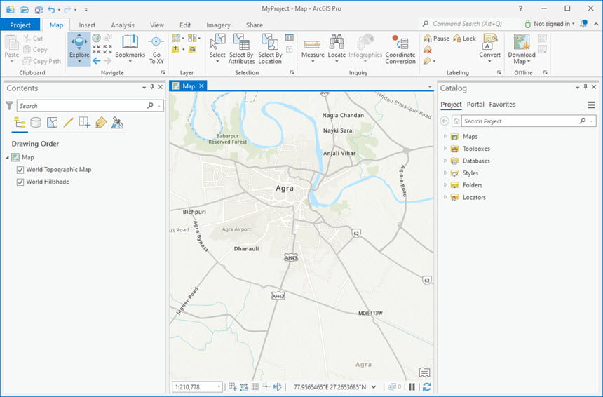 ESRI ArcGIS Pro 3 ล่าสุด โปรแกรมระบบภูมิสารสนเทศ GIS