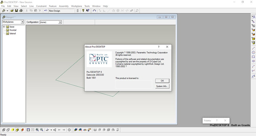PTC Pro/DESKTOP 8.0 โปรแกรมเรียนการออกแบบ 3 มิติ ลิ้งค์ตรง ฟรี