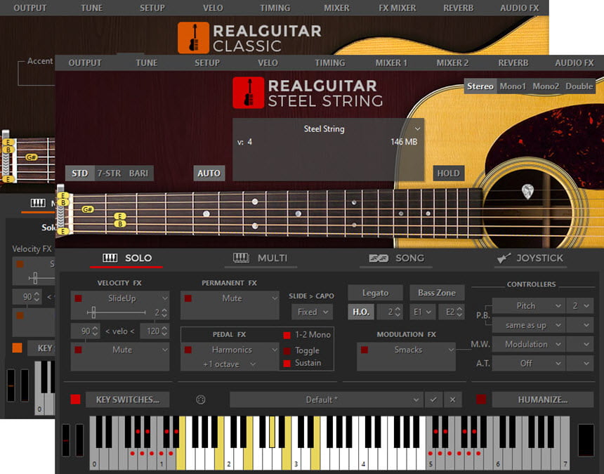 MusicLab Bundle (RealEight / RealGuitar / RealLPC / RealRick / RealStrat) โปรแกรมจำลองกีตาร์ ฟรี