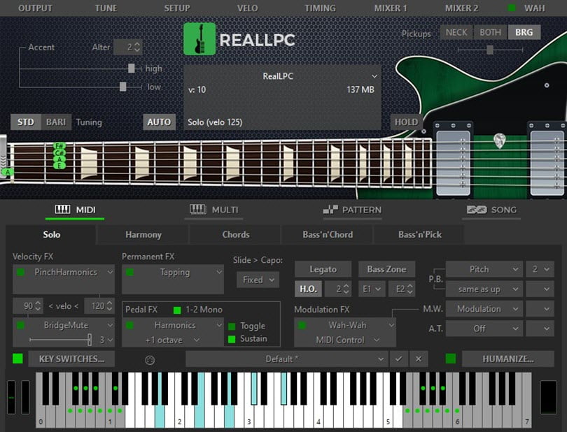 MusicLab Bundle (RealEight / RealGuitar / RealLPC / RealRick / RealStrat) โปรแกรมจำลองกีตาร์ ฟรี