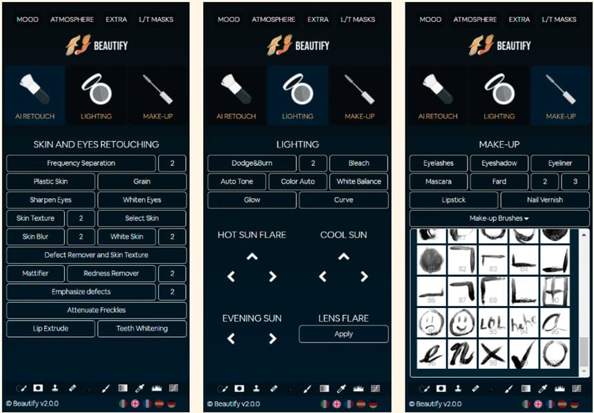 Beautify Panel for Adobe Photoshop ปลั๊กอิน Photoshop สำหรับรีทัชรูปภาพ ฟรี ล่าสุด โปรแกรม
